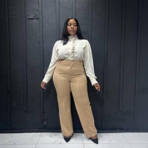 beige slack formal small