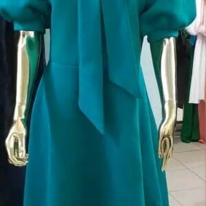scuba turquiose green dress 2xl